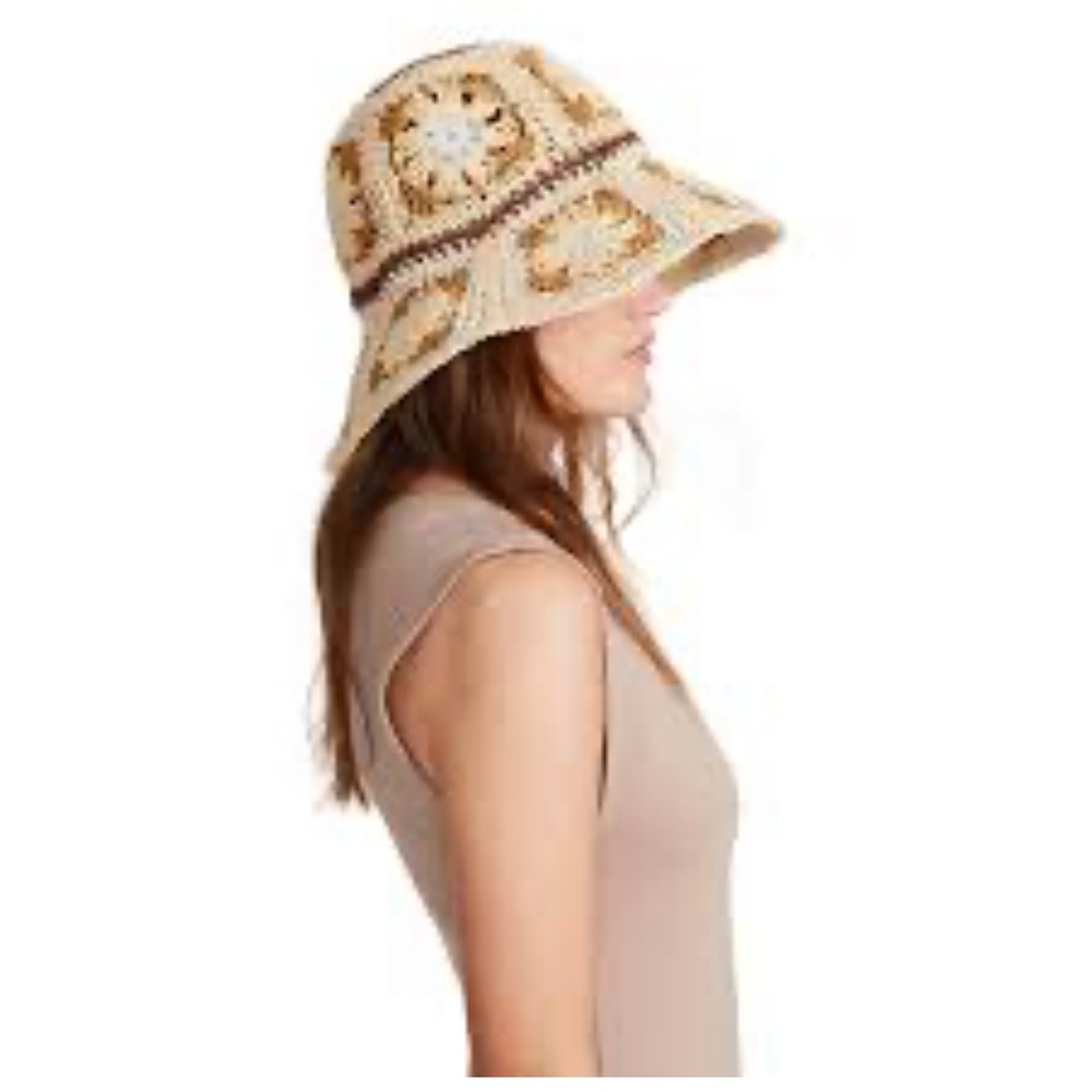 Steve Madden Paper Yarn Bucket Hat